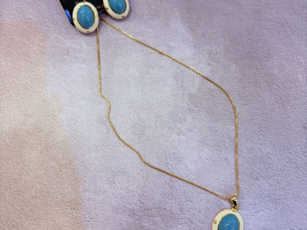 Set cadena y aretes by savia
