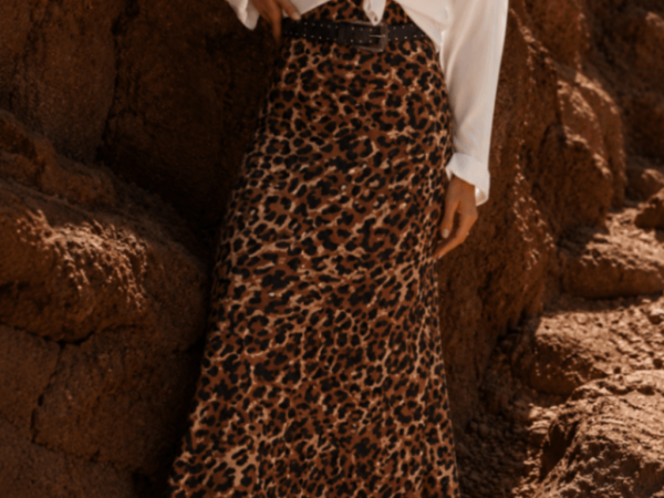 Falda animal print by 22